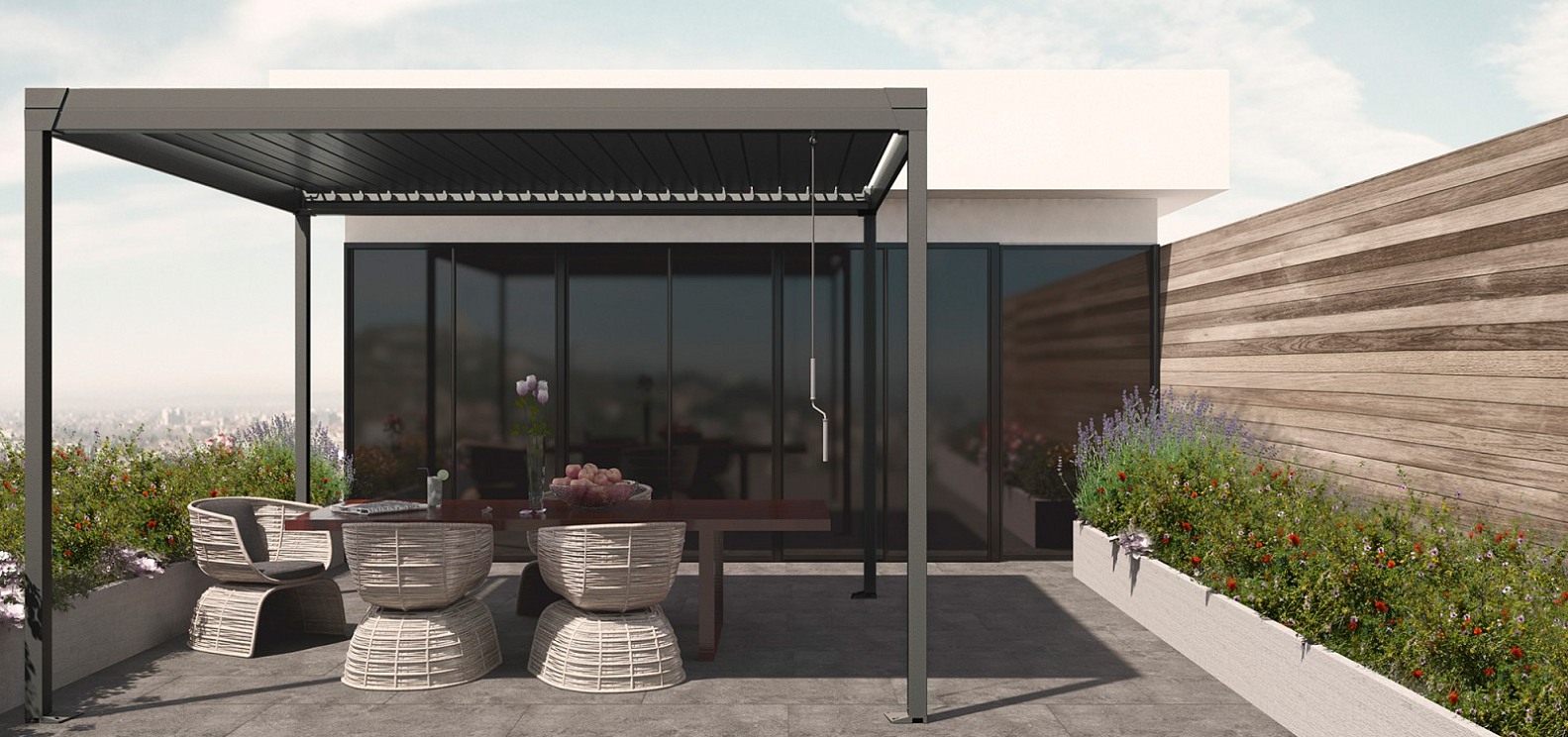 Пергола Corradi Bioclimatics Eteria