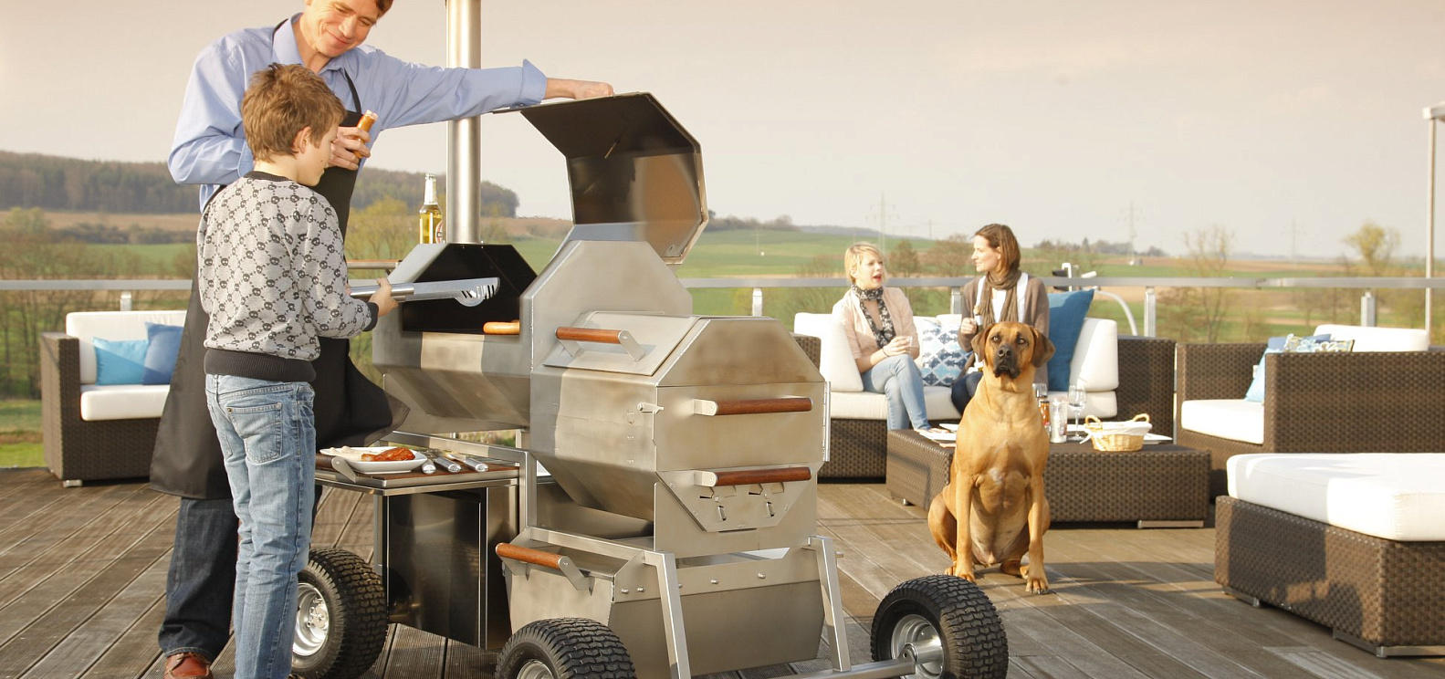 Гриль GTX 1500 smoker