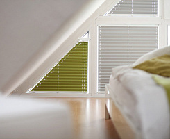 Шторы плиссе Luxaflex® для сложных форм окон