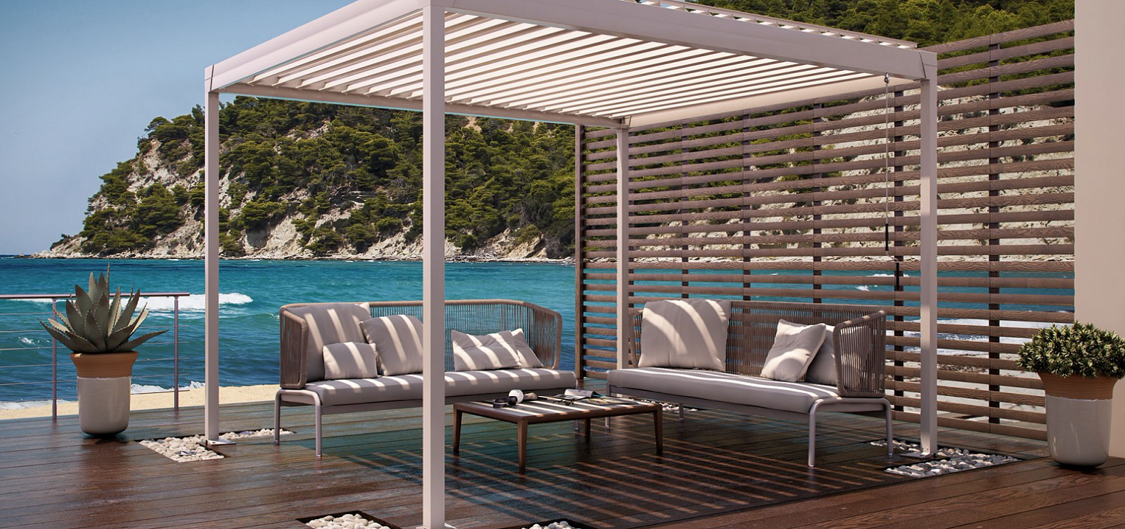 Пергола Corradi Bioclimatics Eteria