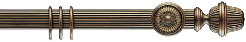 Карниз из латуни prestige