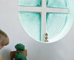 Шторы плиссе Luxaflex® для сложных форм окон