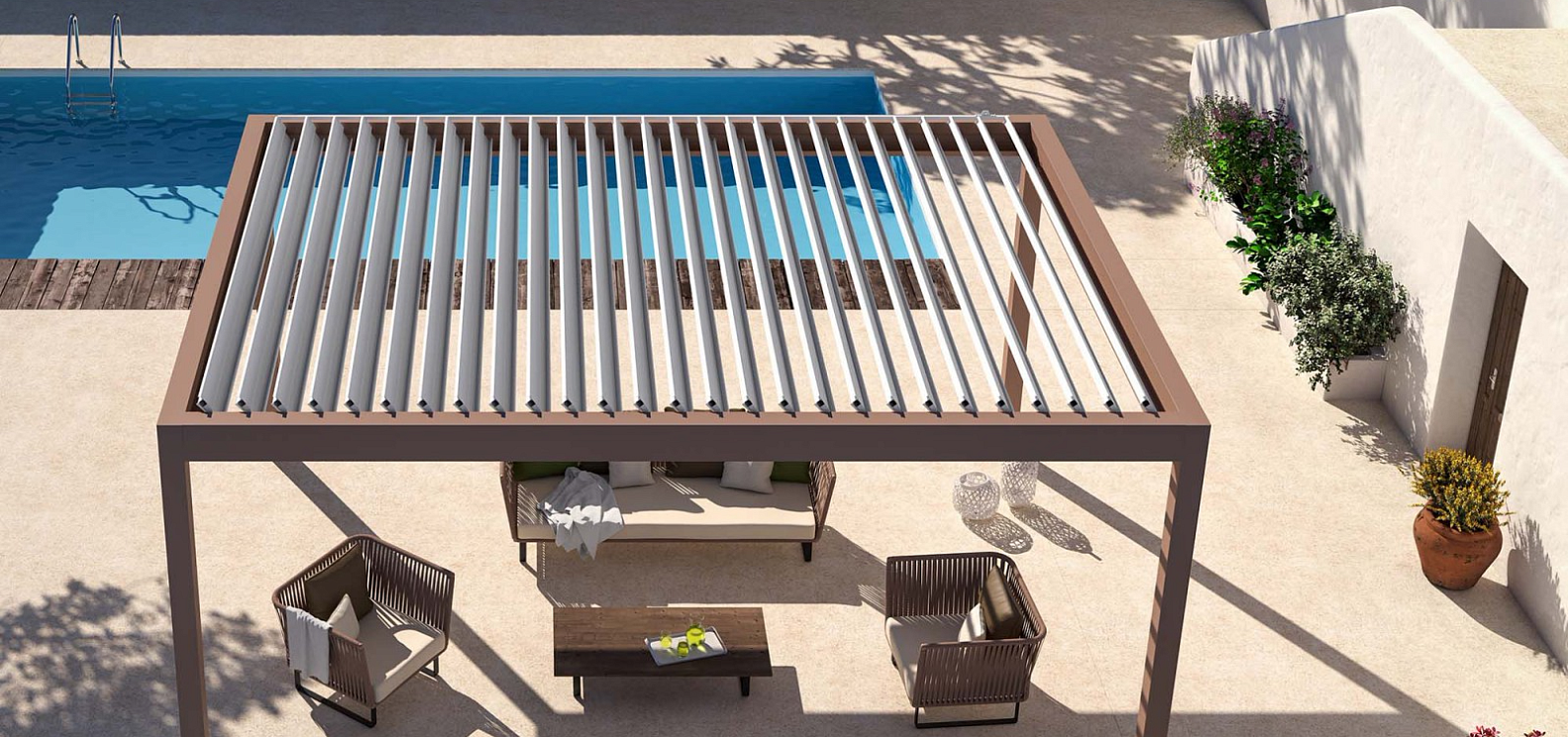 Пергола Corradi Bioclimatics Maestro