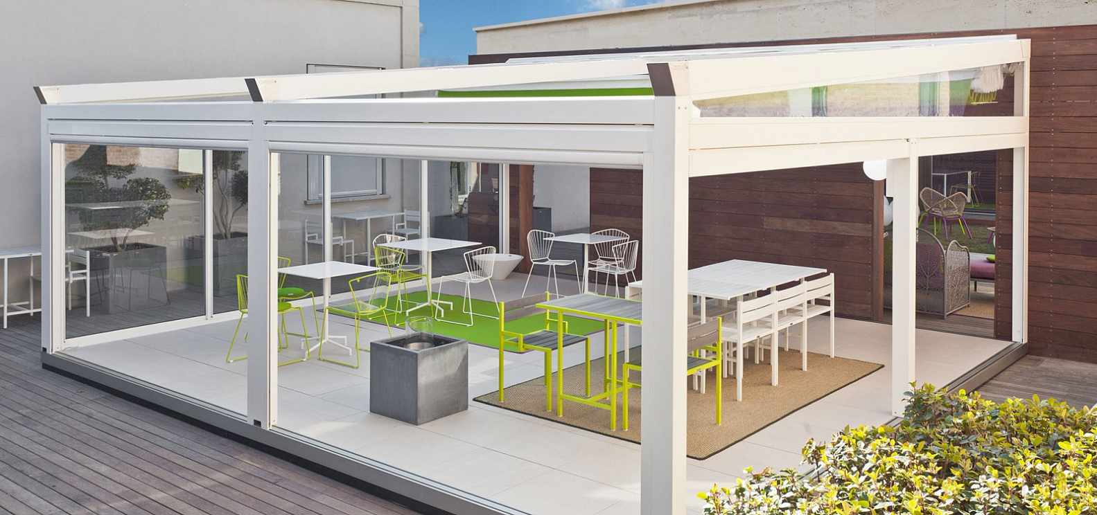 Пергола Corradi Pergotenda® B-Space