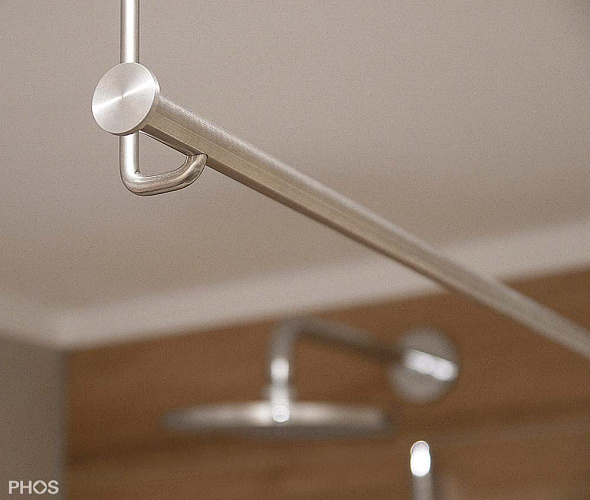 Карниз для душа или ванны, отдельный барьер