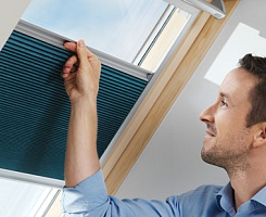 Шторы duette MHZ для мансардных окон