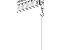 Японские шторы FV15 простой