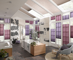 Шторы duette MHZ для зимнего сада