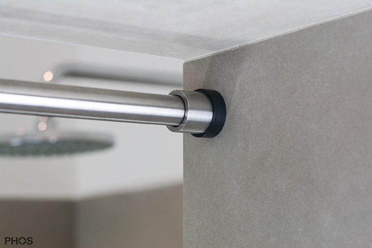 Карниз для душа и ванны телескопический