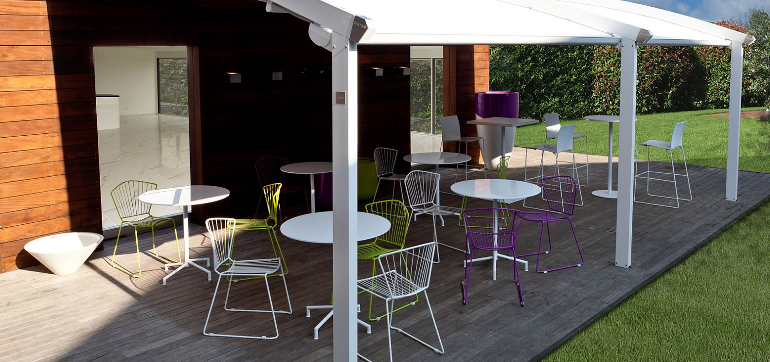 Пергола Corradi Pergotenda® Flux